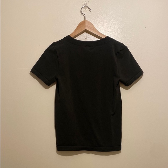 ATHLETA Dark Grenn Tee . Size S - Picture 2 of 6